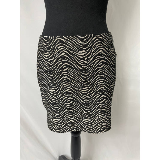 Forever21, animal print stretch mini skirt, junior's Medium