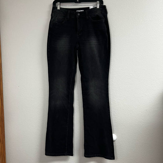 NEW, Sonoma, Curvy Bootcut, high rise jeans, black, Women's 10L