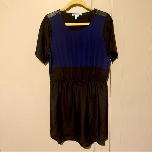 BCBGeneration black and blue mini dress