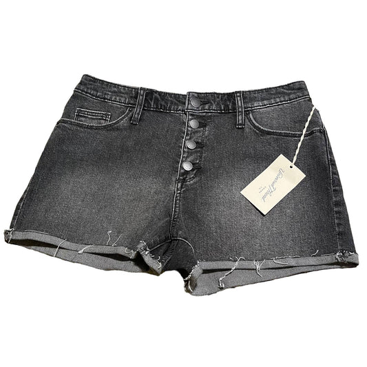 NWT Universal Thread, faded black denim shorts, women's 6